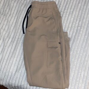 Men's Medium Tan Cargo Jogger Pants